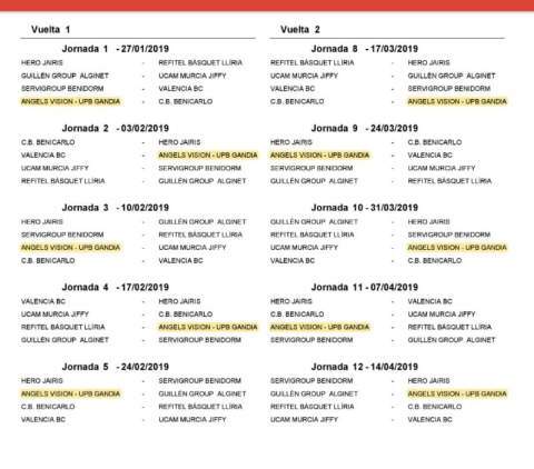 (Por defecto se apunta el partido el domingo pero el Gandia jugar&aacute; en s&aacute;bado como siempre).