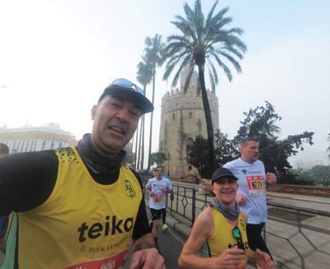 Medio Maratón de Sevilla.