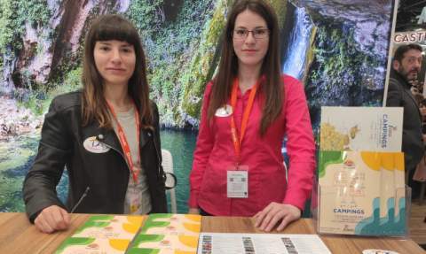 Representantes del Càmping L'Alqueria de Gandia.
