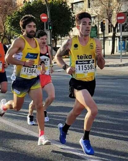Carlos Ferrando en la 10K Valencia Ibercaja.