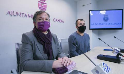 La directora del CEIC, Rosa Mascarell, i el regidor de Cultura, Nahuel González. La directora del CEIC, Rosa Mascarell, i el regidor de Cultura, Nahuel González.