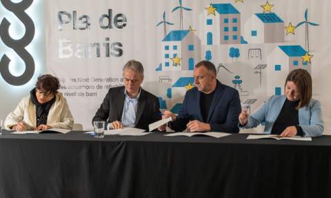 Firma del convenio.
