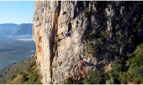 V&iacute;a Ferrata Les Marujes.