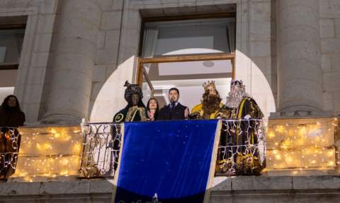 Los Reyes Magos en Gandia. Los Reyes Magos en Gandia.