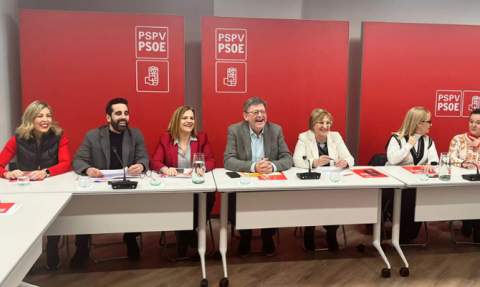 Reunión de la ejecutiva socialista. Reunión de la ejecutiva socialista.