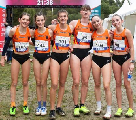 Equipo cadete femenino.