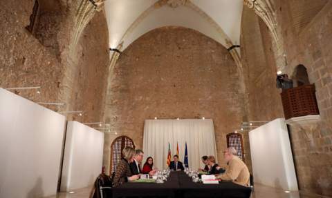 Pleno del Consell en Simat.