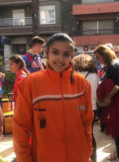 Zaira Zafra en Torrevieja.