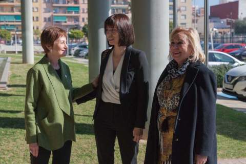Mavi Mestre, Diana Morant y Carmen Fuster.