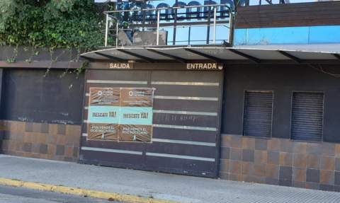 Una discoteca de la playa de Gandia. Una discoteca de la playa de Gandia.