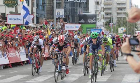 Llegada de La Vuelta a Gandia en 2016. / Foto: Àlex Oltra. Llegada de La Vuelta a Gandia en 2016. / Foto: Àlex Oltra.