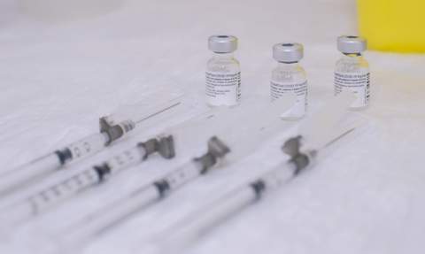 Imagen de la vacuna de Pfizer. Imagen de la vacuna de Pfizer.