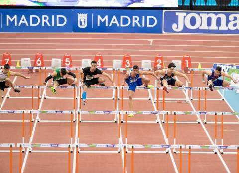 Llopis en la final. / Foto: Joan Estruch.
