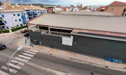 Vista del supermercado, en septiembre del año pasado. Vista del supermercado, en septiembre del año pasado.