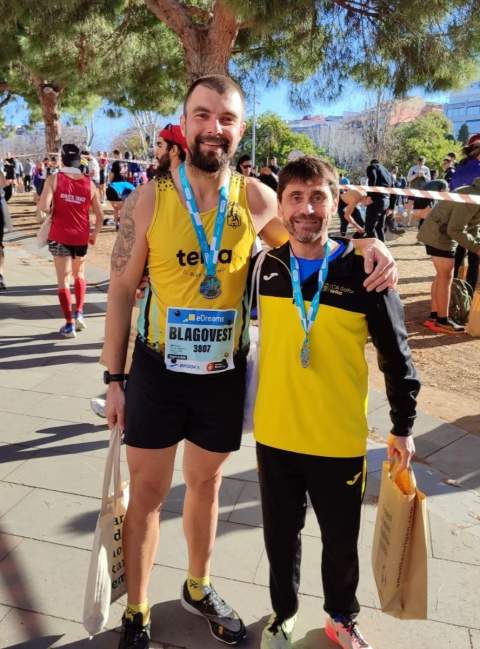 Borislavov y Mochol&iacute; en Barcelona.