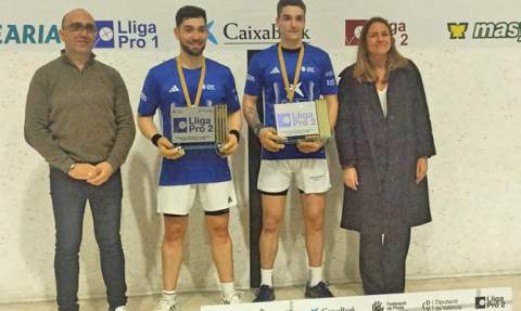 Los campeones en Xeraco. Los campeones en Xeraco.