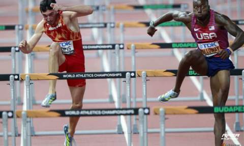 Llopis en el mundial de Budapest en agosto de 2023. Llopis en el mundial de Budapest en agosto de 2023.