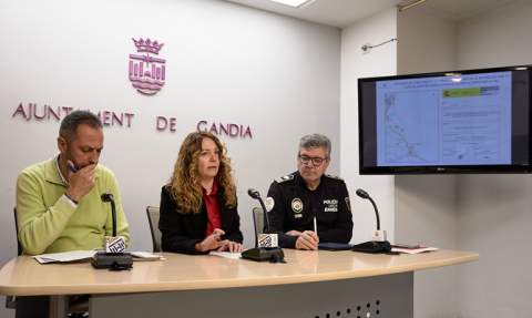 Blasco, Alonso y Morant en rueda de prensa.
