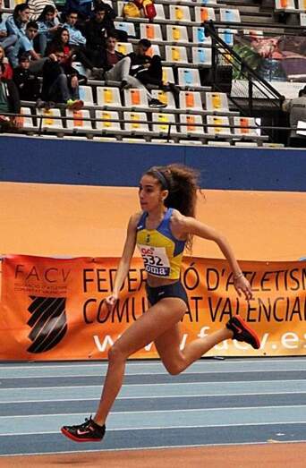 Sof&iacute;a Rchi, en el nacional. / Foto: Eduardo L. G&oacute;mez.