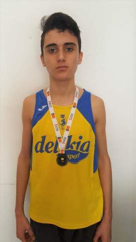 Vicent Gimeno, plata en salto de altura.