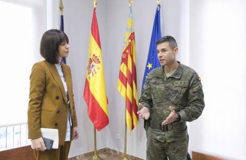 Reuni&oacute;n con la alcaldesa de Gandia.