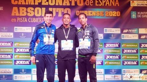 Llopis en el podio.