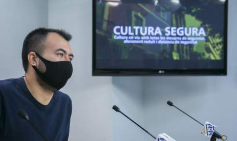 Nahuel Gonz&aacute;lez en rueda de prensa.
