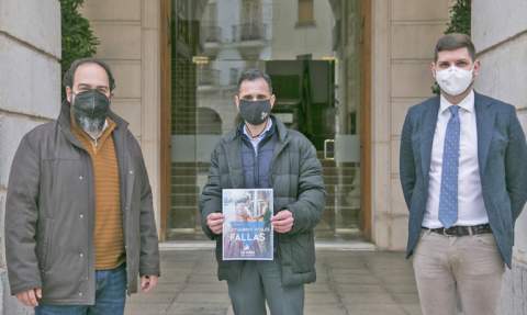 Telmo Gadea, Javier Moreno y Jos&eacute; Manuel Prieto.