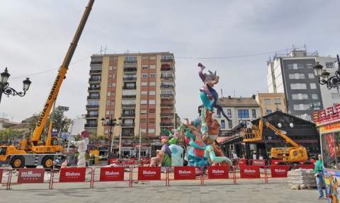 Plaza del Prado, Gandia.