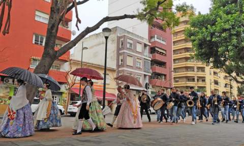 Fallers de Jardinet, este migdia. Fallers de Jardinet, este migdia.