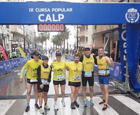 &lsquo;Groguets&rsquo; en la Cursa Popular de Calp.