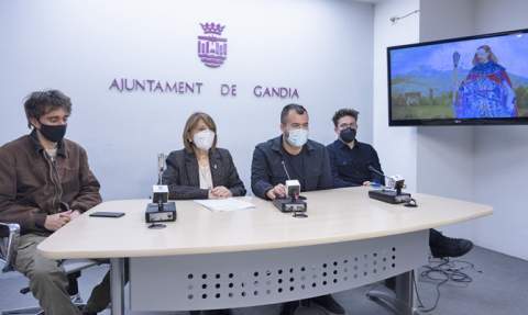Presentació de la cançó en roda de premsa. Presentació de la cançó en roda de premsa.