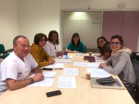 Profesionales de Atención Primaria, Atención Hospiatalaria y Centro de Salud Pública de Gandia.