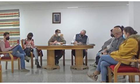 Pleno de R&ograve;tova el pasado 13 de abril.
