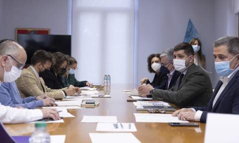 Un momento de la reuni&oacute;n.
