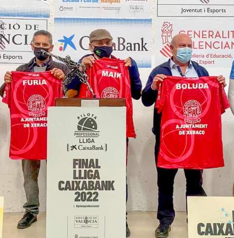 Fúria, Boluda y Maik.