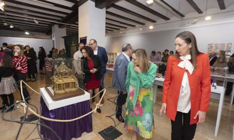 Inauguración de la exposición. Inauguración de la exposición.