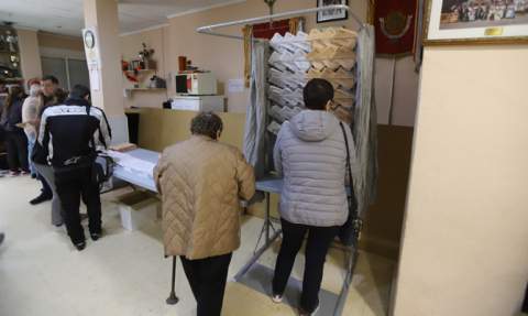 Votaci&oacute;n en las generales de 2019 en Gandia.
