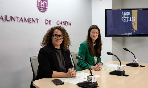 Izquierdo i Sendra en roda de premsa. Izquierdo i Sendra en roda de premsa.