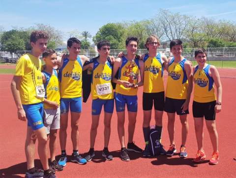 Chicos cadetes del CA Safor en X&agrave;tiva.