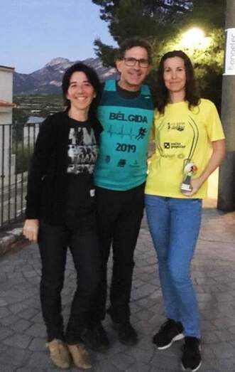 Mar&iacute;a Bosc&agrave;, Rafa Tavallo y Chimo Canet en B&egrave;lgida.