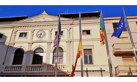 Ayuntamiento de Tavernes de la Valldigna.