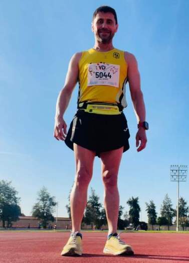 José Vicente Mocholí en el 10K de Torrent.