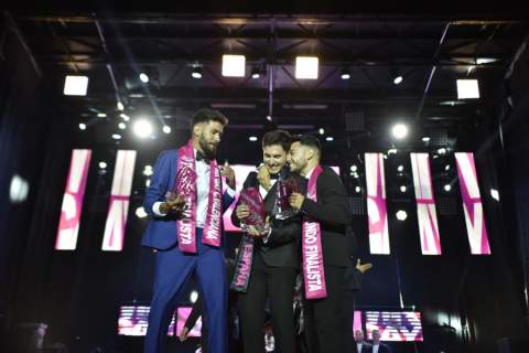 El ganador y los finalistas.