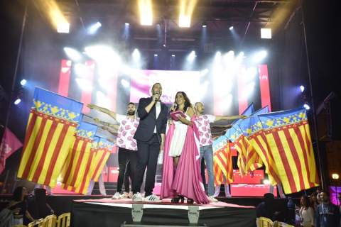 Eduardo Navarrete y Carmen Alcayde.