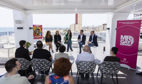 Presentación de la gala en rueda de prensa. Presentación de la gala en rueda de prensa.