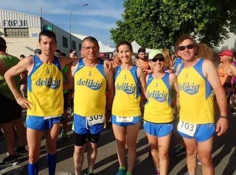 Corredores &lsquo;groguets&rsquo; en Montaverner.