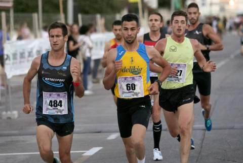 Nizar Lakhlifi en carrera. / Foto: Natxo Francés.