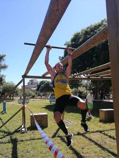 Adrián Vadean en la Moll Iberian Race, en Gandia.