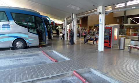 Estación intermodal de Gandia. Estación intermodal de Gandia.